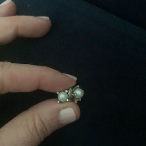 David Yurman small pearl earrings